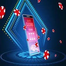 999ss စလော့ Myanmar ကစားသူ Mobile App ဖြင့် Slot Games ကစားနေသောပုံ